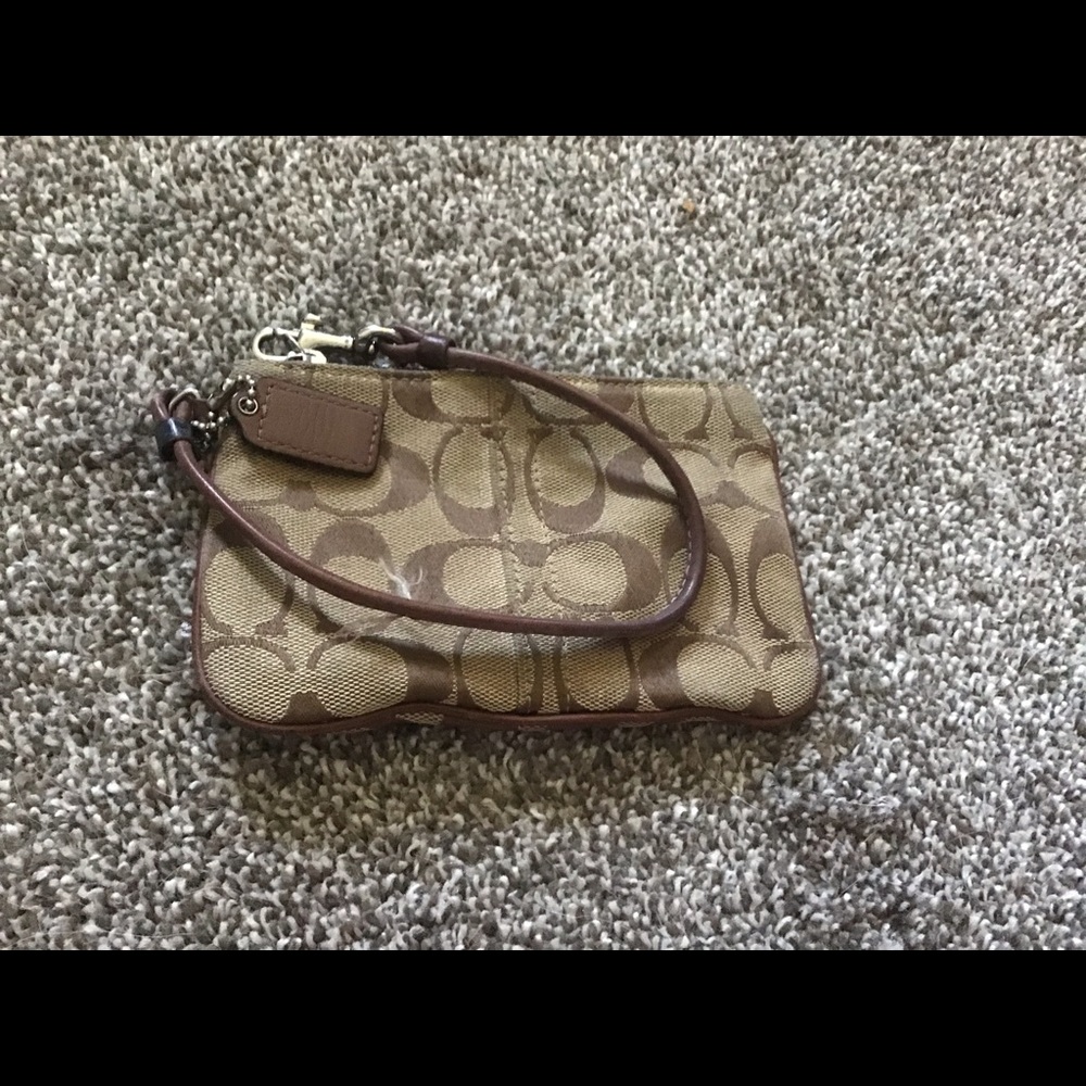 Brown Wristlet
